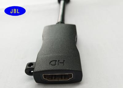 China 153MM Nickel Plated DP To Mini DP Cable 4K Display Mini DP M To HDMI F Adapter Cable for sale