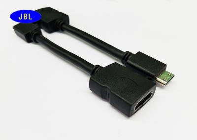 Κίνα Θηλυκό ODM HDMI στο μίνι αρσενικό καλώδιο HDMI με τη μεταφορά υποστήριξης 4K 2K εσωτερικών ολοκληρωμένου κυκλώματος προς πώληση