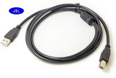 China USB 2.0 AM to BM Cable Print Line 1.5 M Printer Data Cable With Black Copper Wire for sale