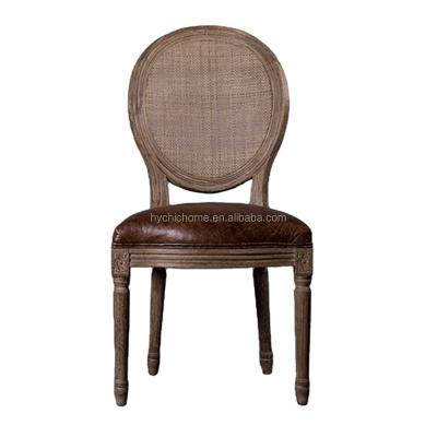 China Wholesale Furniture Louis Dining Chair Wooden Dining Chair Foldable French Room Chair for sale