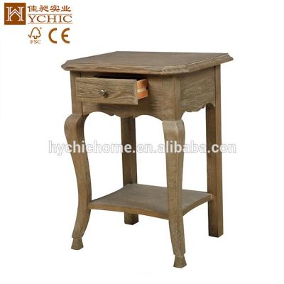 China Bedroom Furniture Small Storage Cabinet Solid Wood Wooden Nightstands Bed Side Table for sale