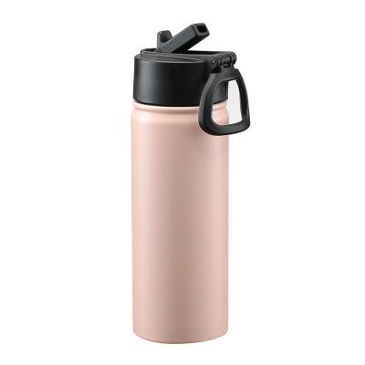 China Wholesale Casual Thermos Cup Business Color Stainless Steel Portable Simple Direct Drinking Water Bottle for sale