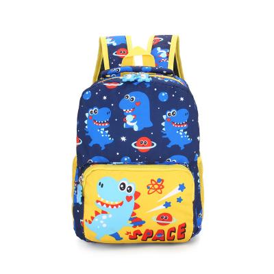 China Wholesale Waterproof Children's Kindergarten Backpack Cute Cartoon Dinosaur Bag Children Small School Bags for sale