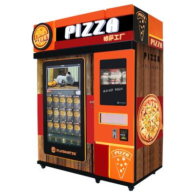 China SDK 2022 new design automatic pizza sandwich food cooking vending machine with 55 inch touch screen à venda