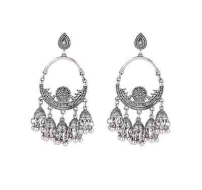 China BOHEMIA Factory Directly Supply Women's Alloy Copper Earrings Tassel Earrings for sale