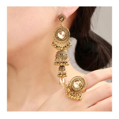 China BOHEMIA Hot Selling Classic Alloy Exaggerated Dangle Earrings Stylish Personality Earring Set Earrings for sale