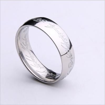 China CLASSIC Wholesale Hot Selling Engravable Rings Party Stainless Steel Rings for sale