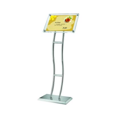 China Iron/Stainless Steel Racks Sign Advertising Rack Competitive Road Sign Exhibition Poster Plastic Rack for sale