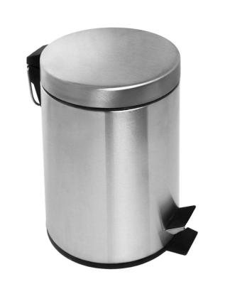 China Stocked Stainless Steel 40L Hands Free Pedal Bin for sale