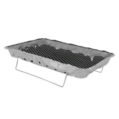 China Size Adjustable Charcoal Disposable Instant BBQ Grills for sale