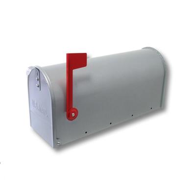 China Mailboxes Wall Mounted Lock Drop Lock Wall Mounted Mailbox Galvanized Metal Steel Antirust Mail Box for sale