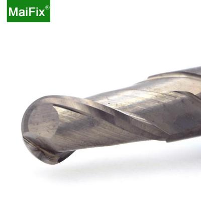 Chine Milling Machines Maifix 2 Flute Cutting HRC55 3mm 5mm CNC Router Aluminum 6mm Copper Processing Tungsten Sprial Bit End Milling Cutter Mil à vendre