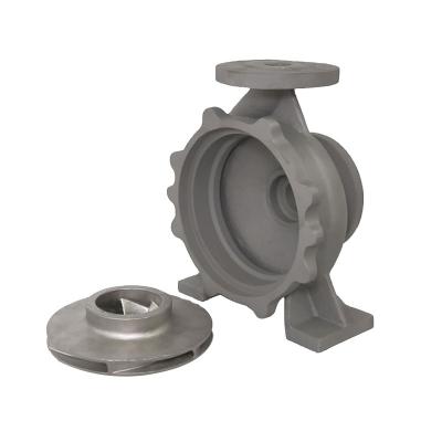 China Stainless Steel Water Pump Impeller Seawater Corrosion Resistance OEM Air Parts Metal Casting Impellers for sale