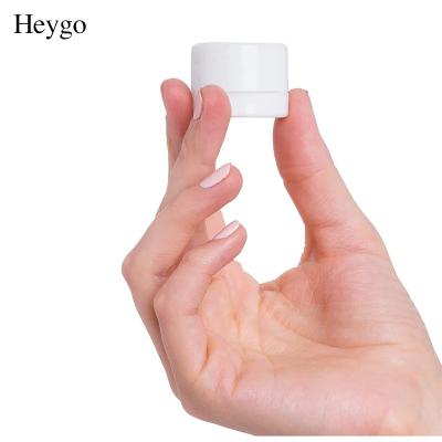 China White cosmetic glass jar 20g 30g 50g 100g chemical wholesale packaging for cream or perfume for sale