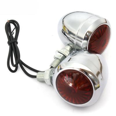 China Harley 12V Metal Body Turn Signal Amber Light Motorcycle Turn Signal Lamp Bulb For Harley for sale