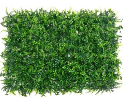 China Factory Eco-friendly Home Plastic Wall Hedge Boxwood Decoration Artificial Boxwood Panel Hedge for sale