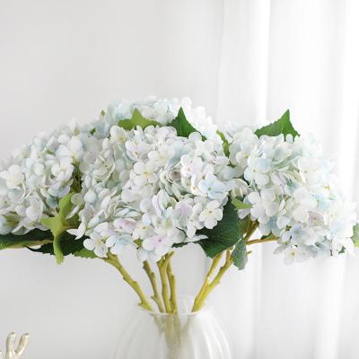 China Wholesale home decoration hydrangea artificial flower for home wedding decoration for sale