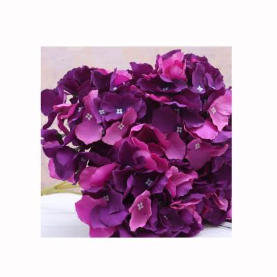 China Wedding Decoration Artificial Flower Hydrangea Flower Wholesale Cheap Artificial Hydrangea For Wedding for sale