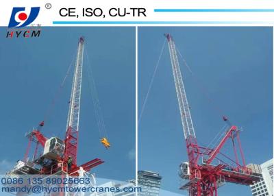 China QTD2520 Construction Luffing Jib Tower Crane 6tonsTower Crane Lifting Capacity for sale