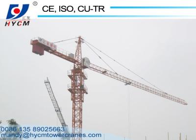 China 50m Jib 6t Hammer Head Tower Crane Widely Used for High Rise Building Construction for sale