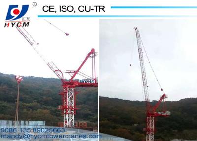 China QTD5020 Fixed Jib Crane 50m Tower Crane Boom Length 10ton Luffing Boom Crane for Tower Crane Working for sale