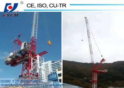 China 40m tower crane boom length 4015 Crane Luffing Jib External Climbing Tower Crane 1.5t Tip Load for sale