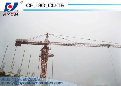 China 6ton Crane Counterweight & Crane Anemometer QTZ5612 Hammerheaded Tower Crane for sale