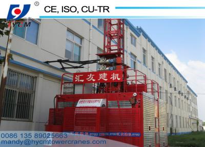 China 2ton Construction Material Hoist Elevator SC100/100 Building Hoist for sale for sale