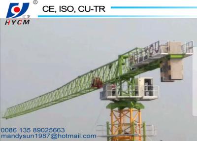 China 7.5m Base Mast Section 160m Tower Crane Lifting Height 8ton Load Model Tower Crane for Sale for sale