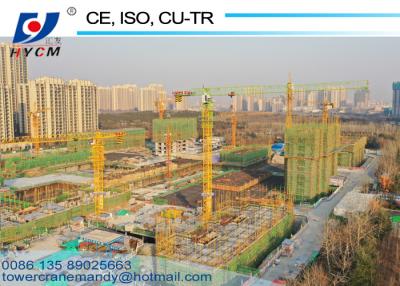 China Brand New Model Tower Crane PT5515 Topless Tower Cranes 55m Tower Crane Jib Length 6tons Self Climbing Crane for sale