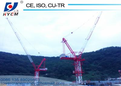 China Construction Crane Machine QTD5523 55m tower crane luffing Jib 2.3t Tip Load 12ton Liffting Jib Crane for sale