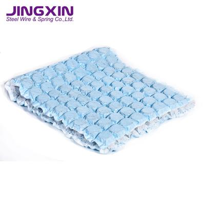 China Coil Compressed with pallet high carbon bed mini pocket spring for Furniture Mattress sofa pillow micro pocket spring for sale