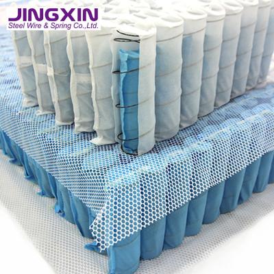 China Customize Bedroom Furniture Flat Spiral Coils Pocket Springs Professional Mattress Pocket Spring Unit Bed Base For Hotel for sale