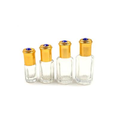 China Personal Care 3ml 6ml 10ml 12ml Empty Deodorant Roll On Bottle Glass With Stainless Trackball for sale