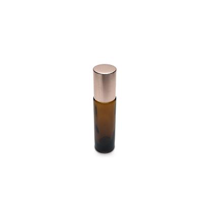 China Gift & 2021 Craft Low Price Gift Glass Bottle Amber Roll On Oil Bottle 10ml For Sale for sale