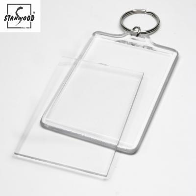 China Key Chain Wholesales STARWOOD#9006 63*91 mm Rectangle Acrylic Photo for sale