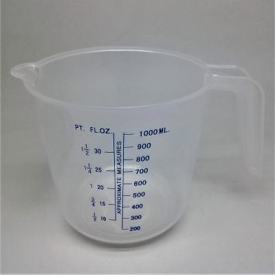 China Bestselling Plastic Measuring Cup STARWOOD #18SWTT33403 Plastic 1000ml 4 Measures Jug Kitchen PP Cups for sale