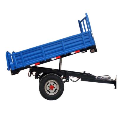 China trailer farm machinery tractor used farm trailer bucket 3 tons machinery for sale price for sale