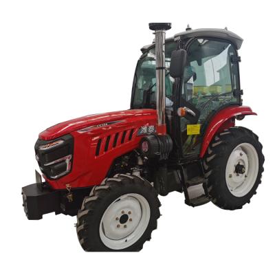 China Farms Supper Quality 70hp 4 Wheel Driven Tractor With Cab for sale