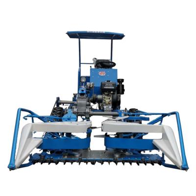 China Rice agricultural machinery rush tying machine rice maize sorghum reed harvester baler for sale