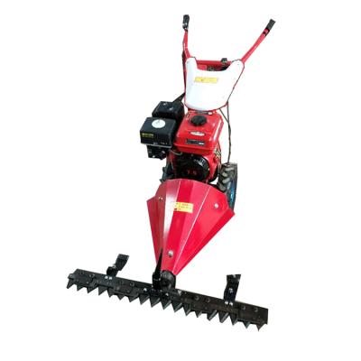 China Self Propelled Hand Push Small Tiller Rice Farm Tools Garden Weeder Lawn Mower Grass Cutter for sale