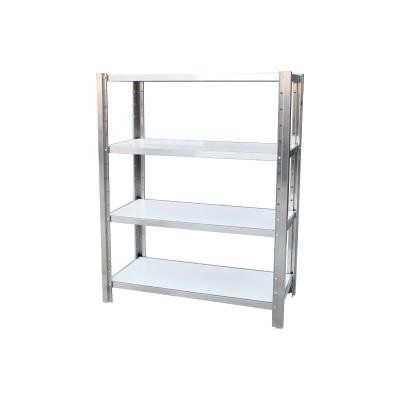 China Detachable Commercial Double Sided Free Standing Stainless Steel Kitchen Shelves Storage Shelf for sale