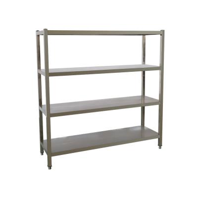 China Double Sided Metal 304 Stainless Steel Adjustable Shelving Rack And Shelf Supplier for sale