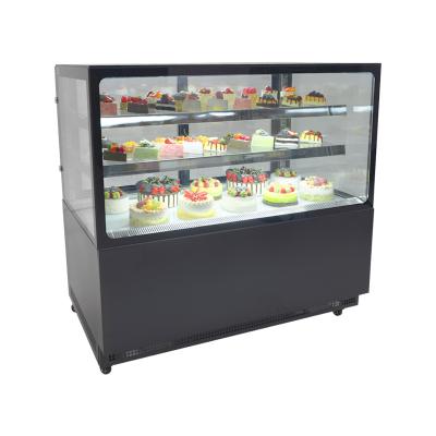 China Commercial Single-temperature Freezer Cake Display Showcase Refrigerators Cake Showcase Refrigerator for sale