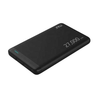 China Digital Display Top Selling 2022 High Fast Charging Portable Type C Charger Power Bank Slim Capacity 72W Notebook Bank 27000mAh for sale