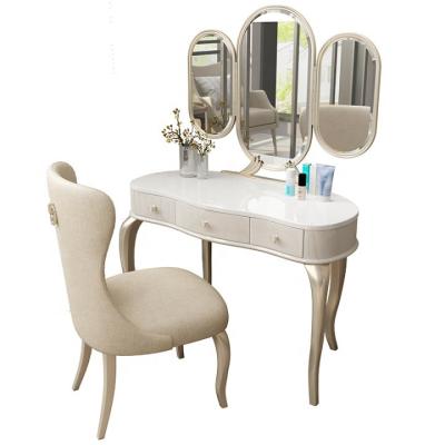 China Wholesale Storage Bedroom Furniture Funshion Modern Design Dresser Dresser With Mirror for sale