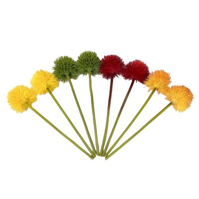 China Beautiful Colorful Artificial Prickly flower Spherical Flower Factory wholesale silk flower home wedding Courtyard Outdoor decoration for sale