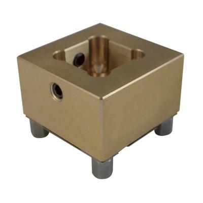 China Steel Square Slotted Brass Electrode Holder for sale