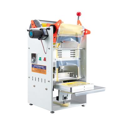 China Automatic Semi-automatic Food Rectangle Iron Body Food Packaging Sealing Machine for sale