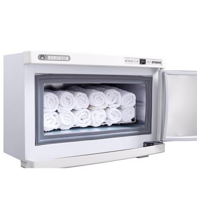 China Other Beauty Salon Use Double Hot&Cold Mini Home And Towel Disinfecting Cabinet for sale